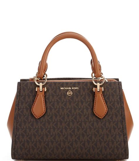 Michael Kors Marilyn Signature Logo Small Double Handle 